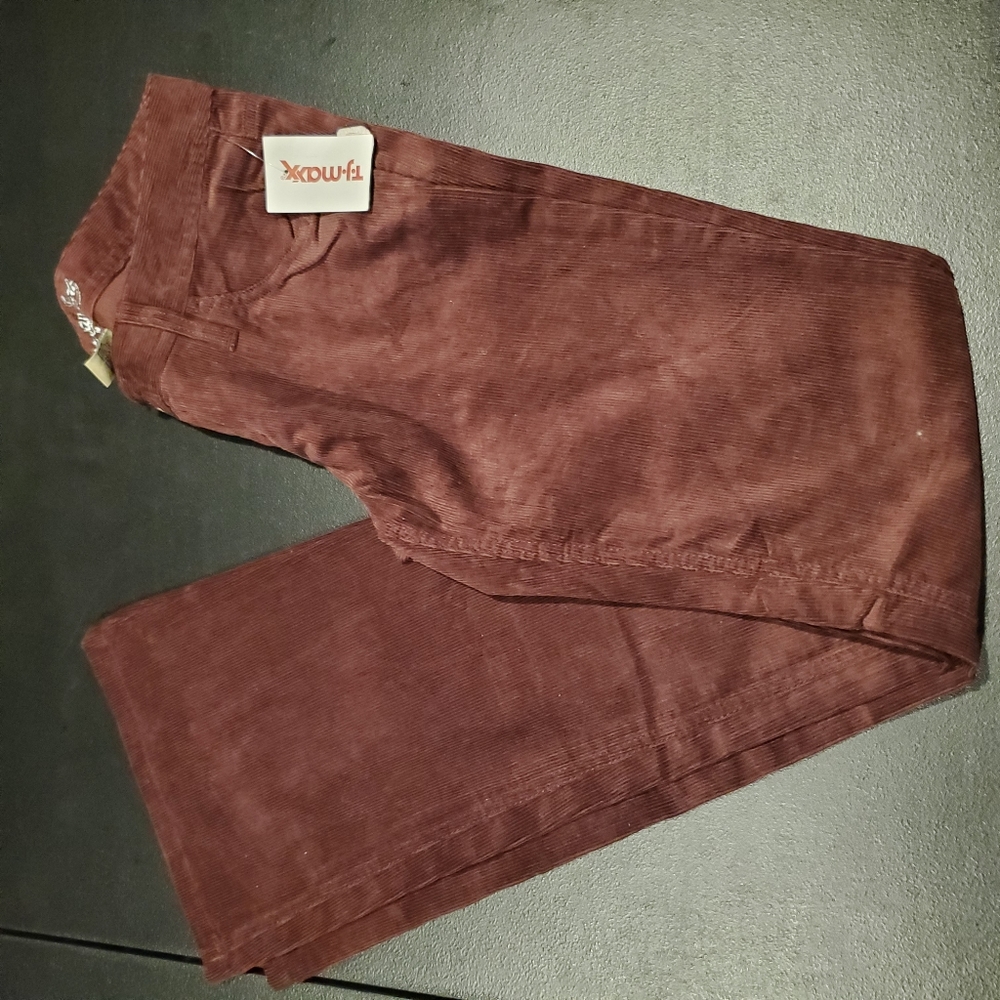 American eagle outfitters maroon pants